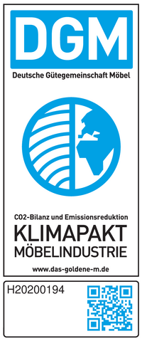 Label Klimaneutral Wöstmann Schlaufraumsysteme